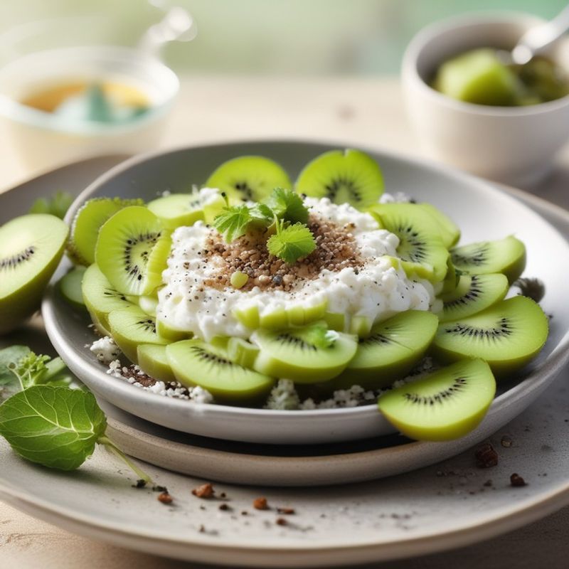 Kiwis and Cottage Cheese