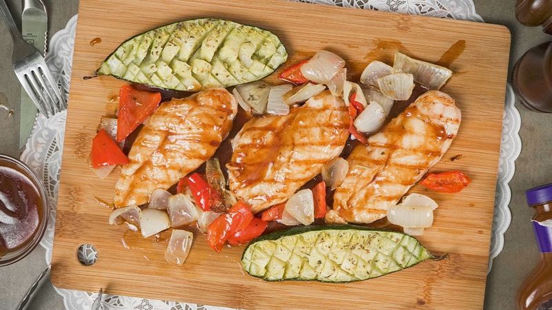 Grilled Chicken on the Barbie