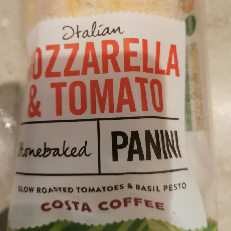 Costa Coffee Mozzarella & Tomato Panini