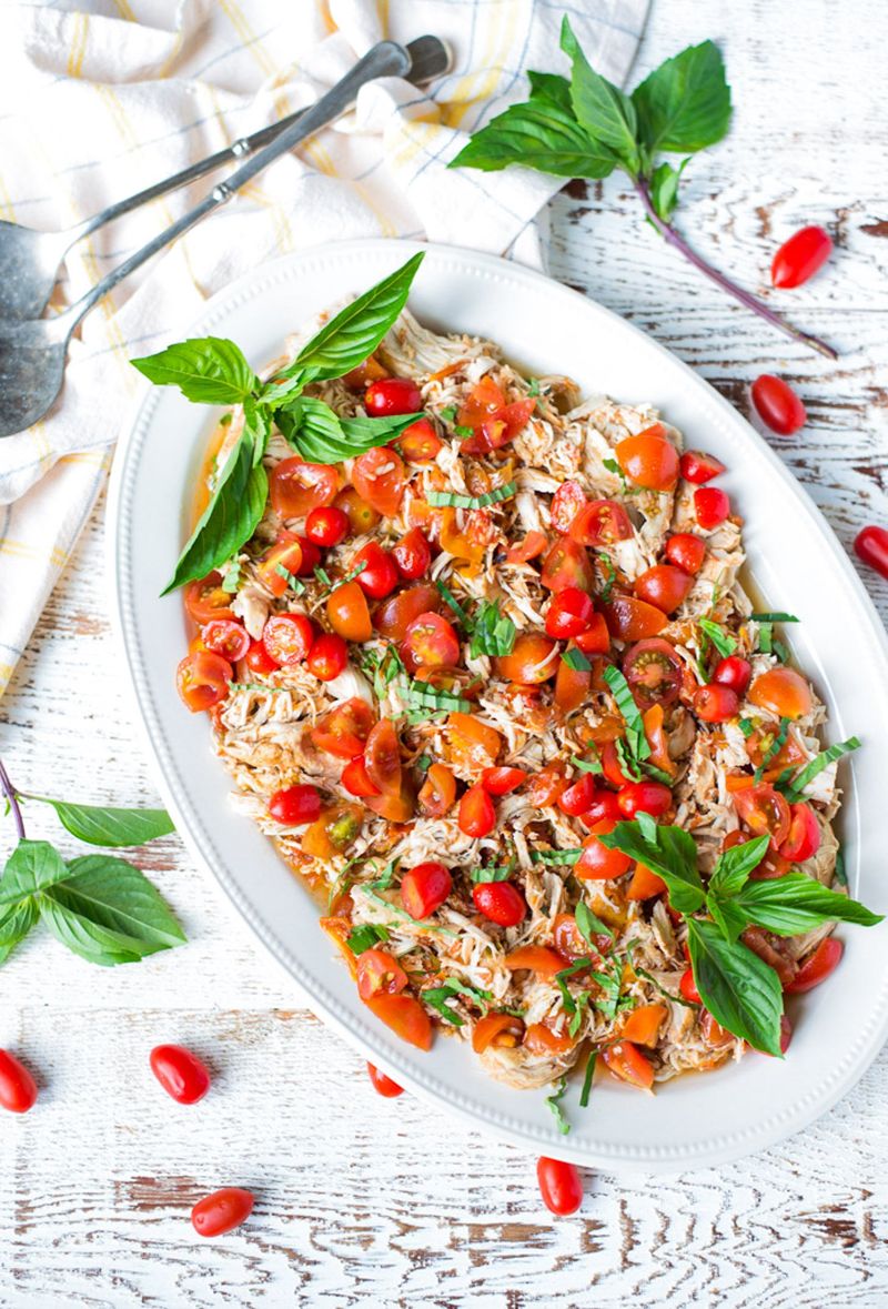 Fragrant Tomato Basil Chicken for Pasta Night