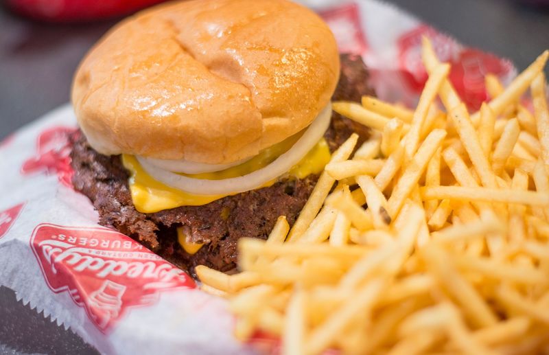 Steakburger with Fries – Freddy’s Frozen Custard