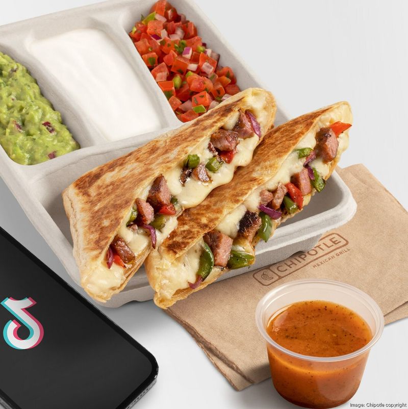 Chipotle's Fajita Quesadilla Hack