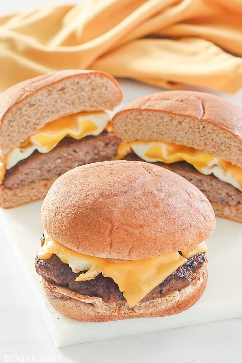 Whataburger Breakfast on a Bun