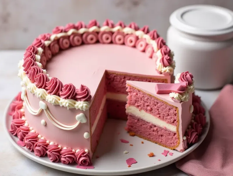 Pink Velvet Cake