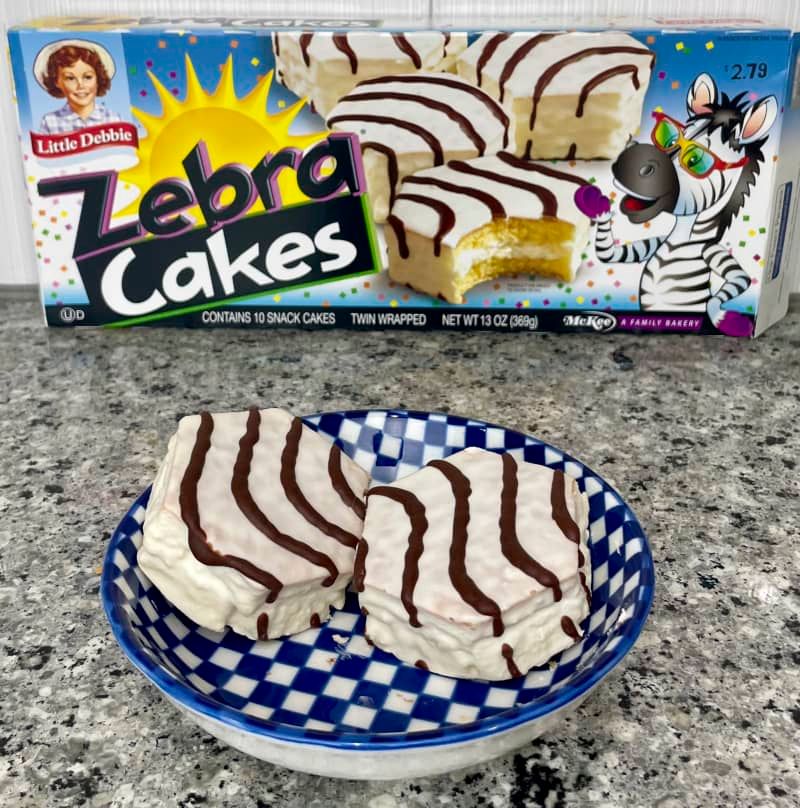 Zebra Cakes: Black and White Striped Delights