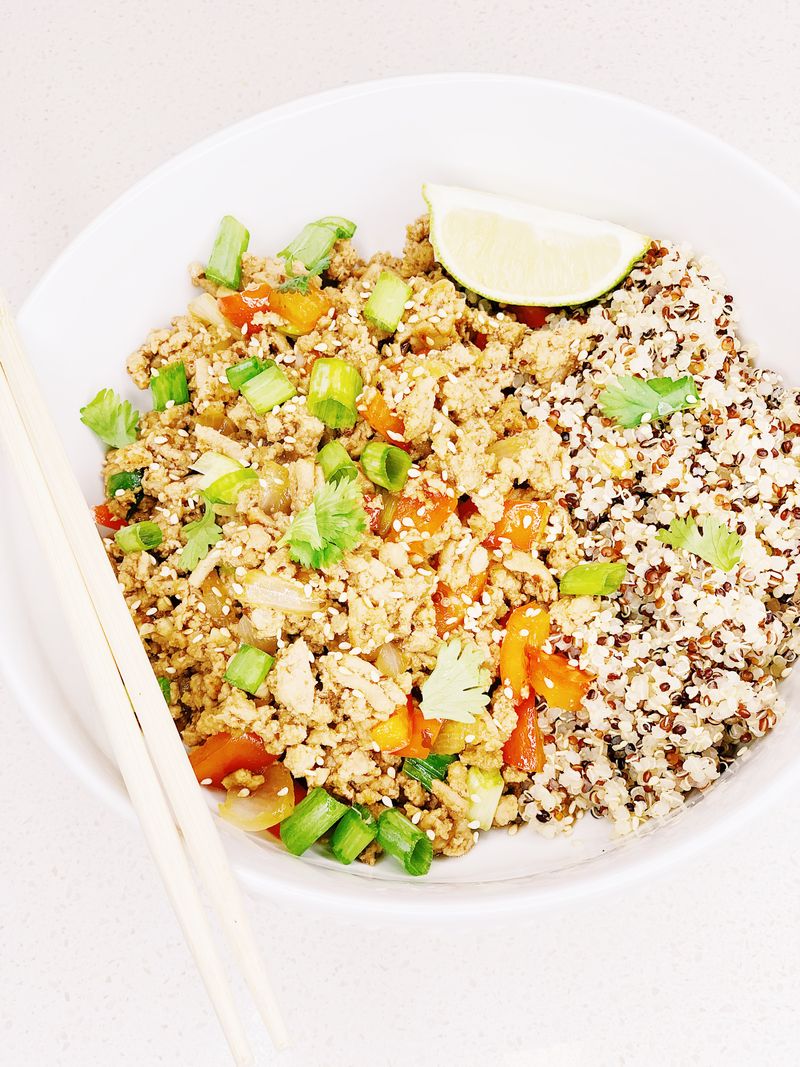 Turkey and Quinoa Bowl