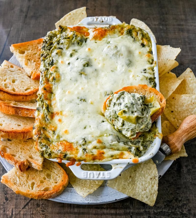 Hot Spinach Artichoke Dip