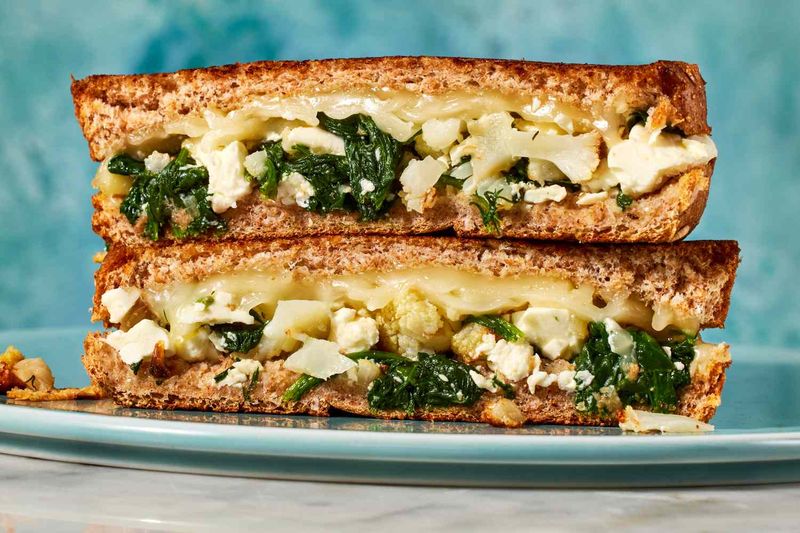 Cauliflower Spanakopita Melt