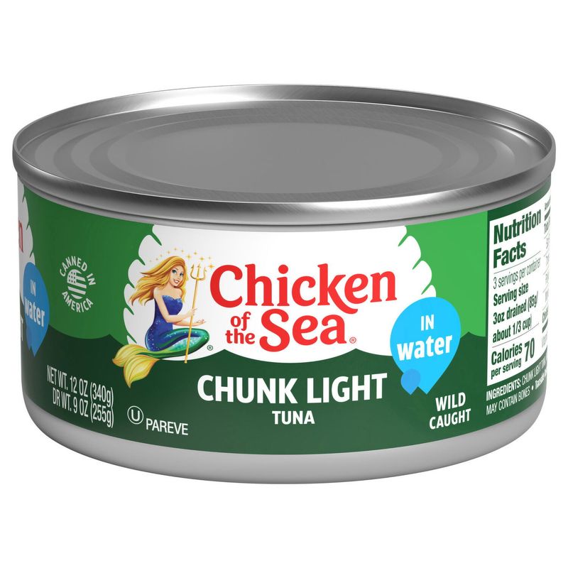 Chicken of the Sea Chunk Light Tuna - Metallic Disappointment