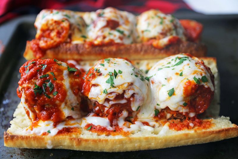 Meatball Sub with Extra Cheese