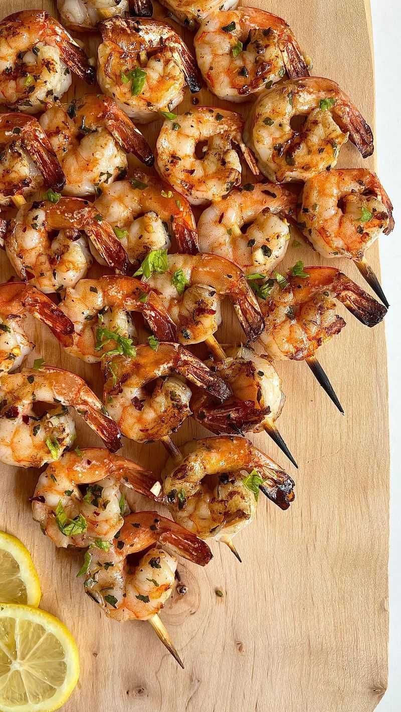 Grilled Shrimp Skewers