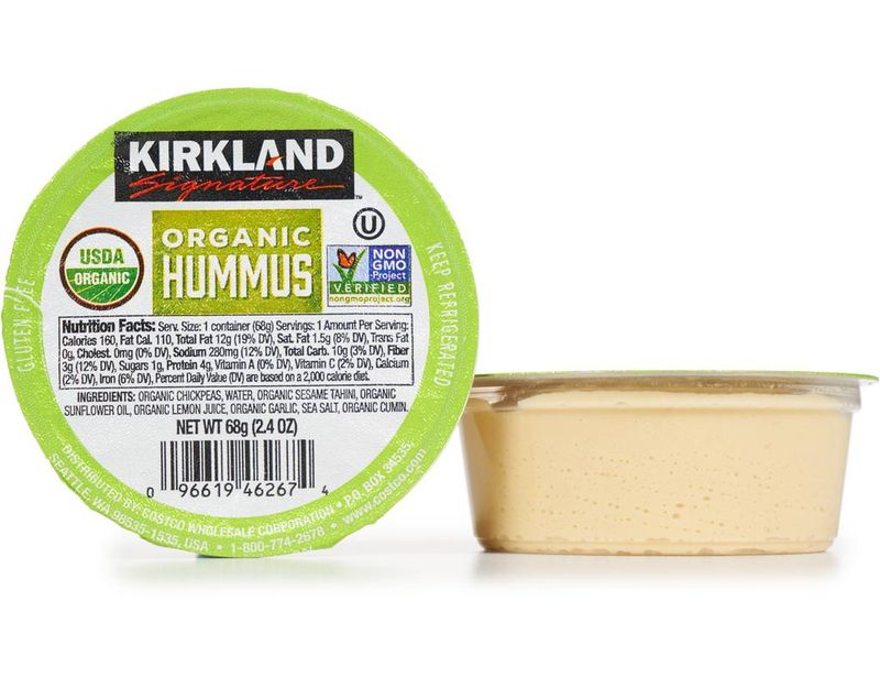 Kirkland Signature Organic Hummus Cups
