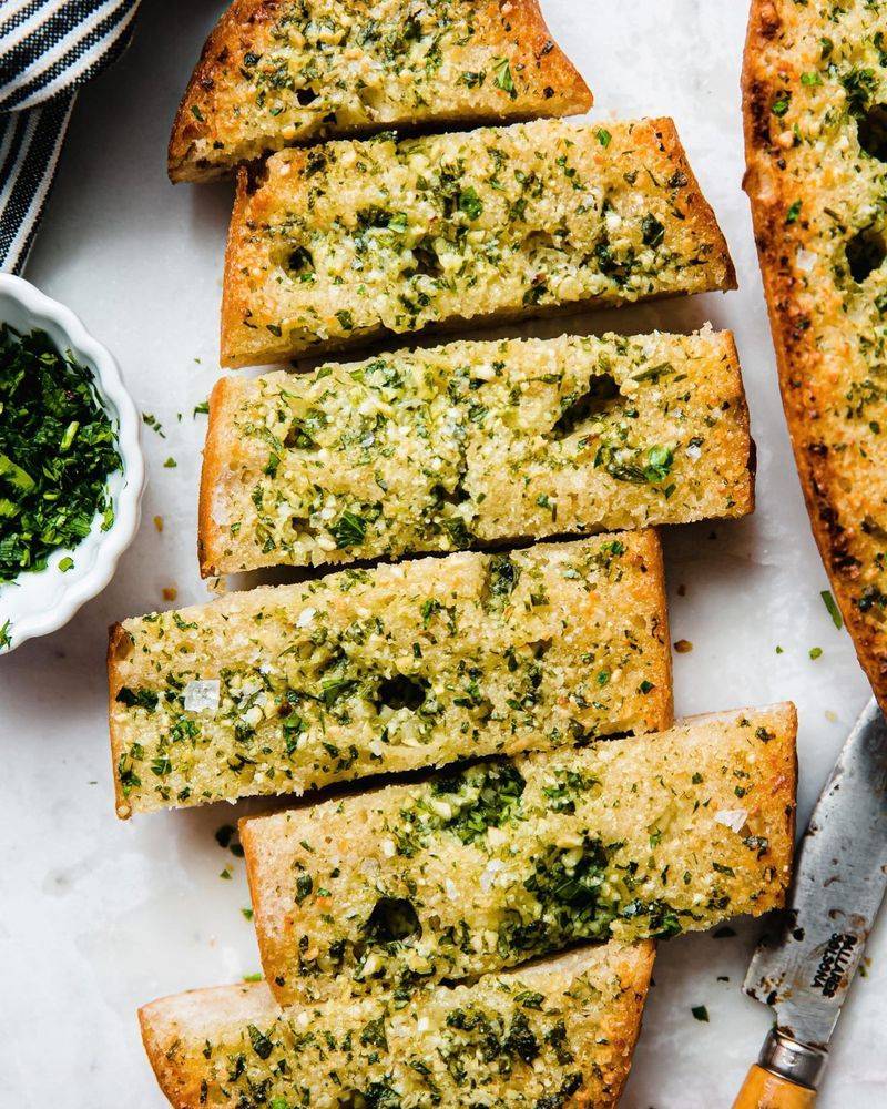 Skip: Garlic Bread with Tons of Butter
