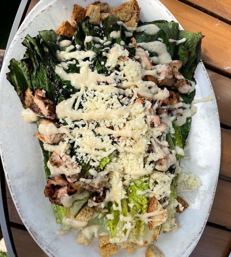 Skip: Caesar Salad with Heavy Dressing