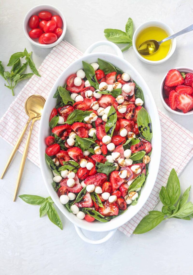 Strawberry Caprese Salad