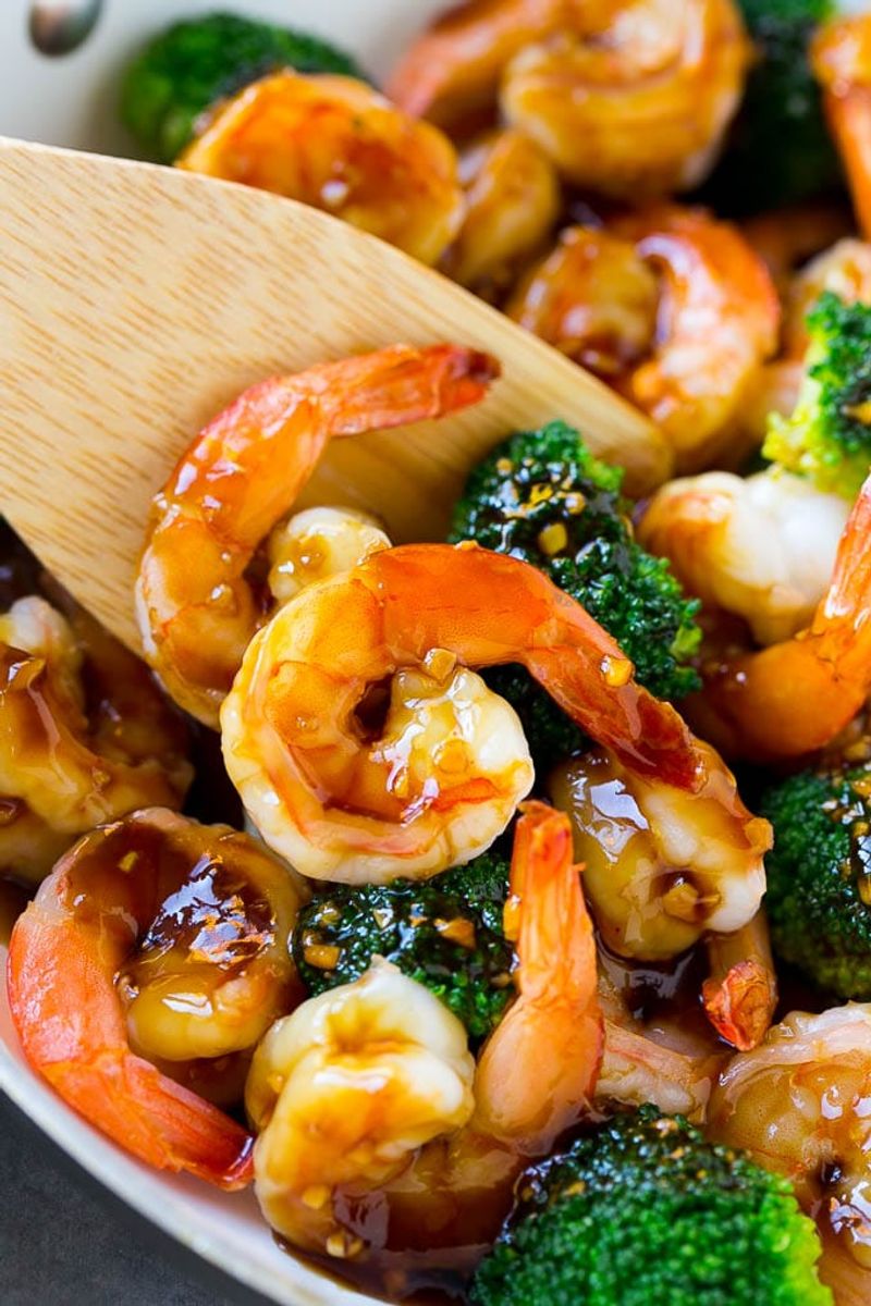 Shrimp and Broccoli Stir-Fry