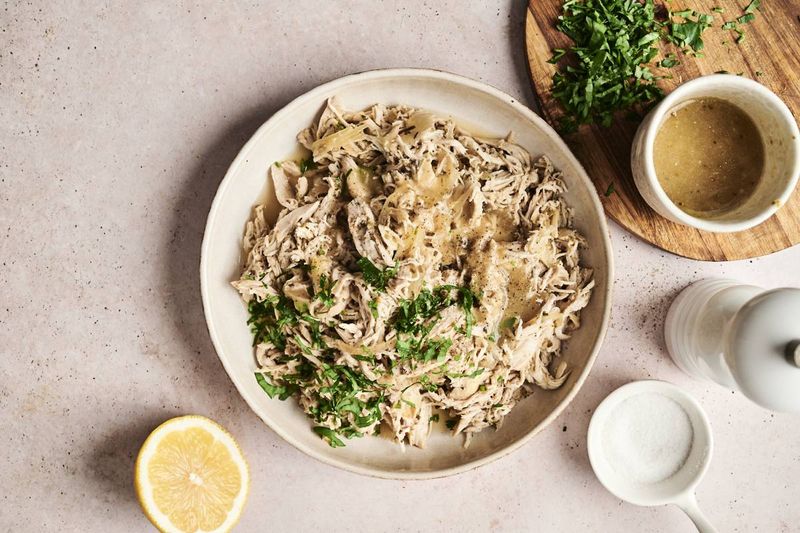 Mediterranean Shredded Chicken