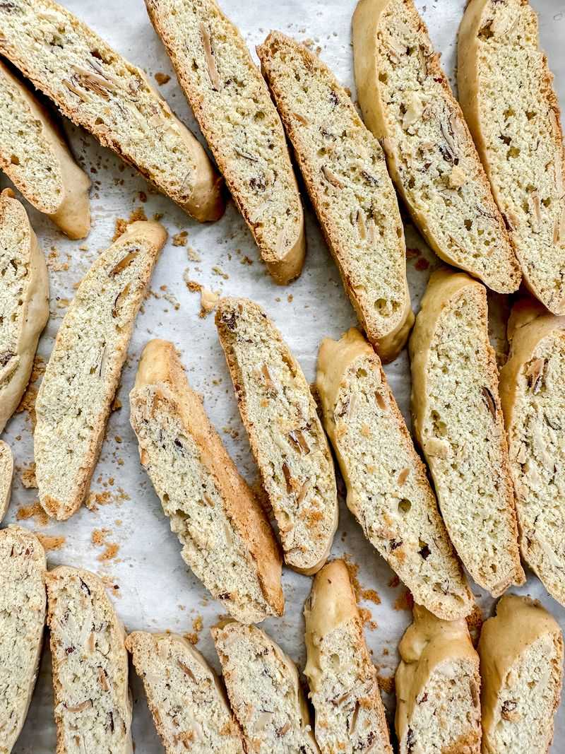 Vanilla Almond Biscotti