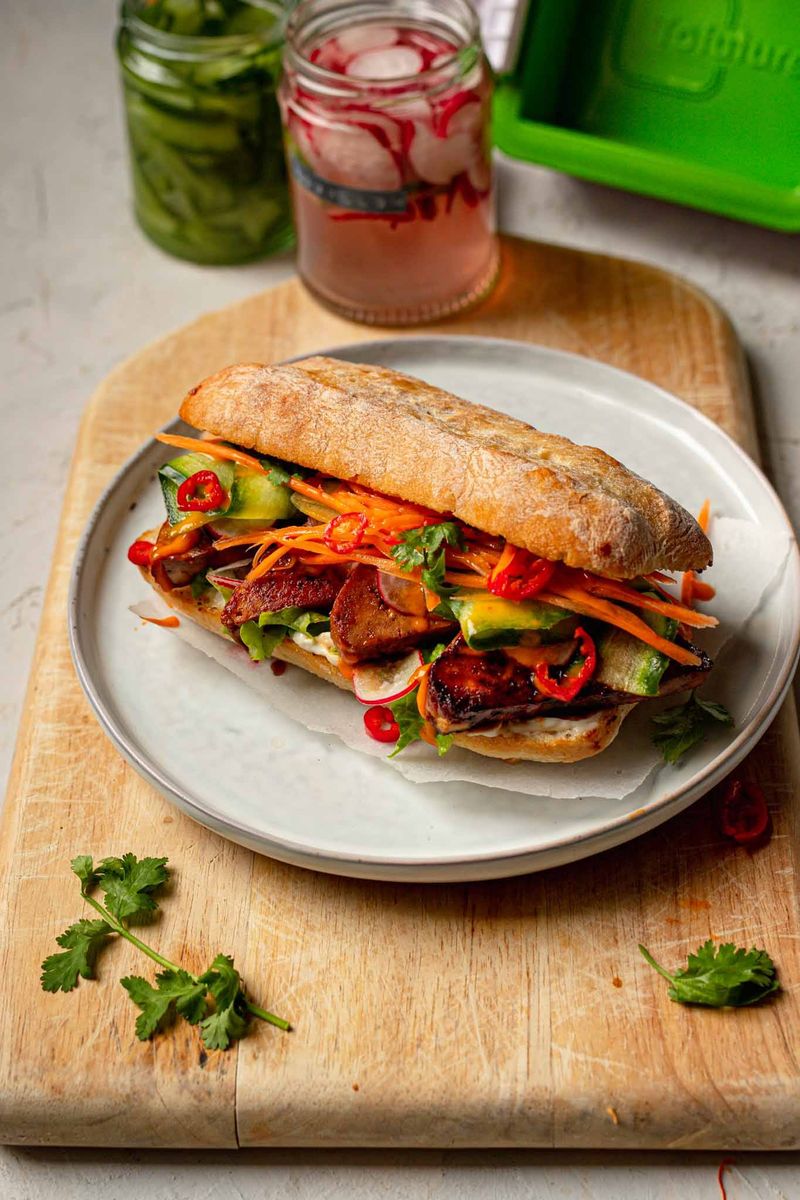 Vegan Banh Mi Sandwich