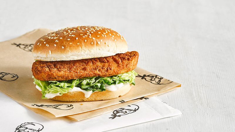 KFC Vegan Burger