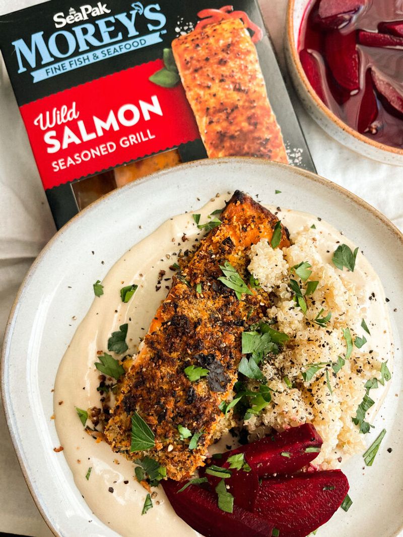 Herb-Crusted Salmon