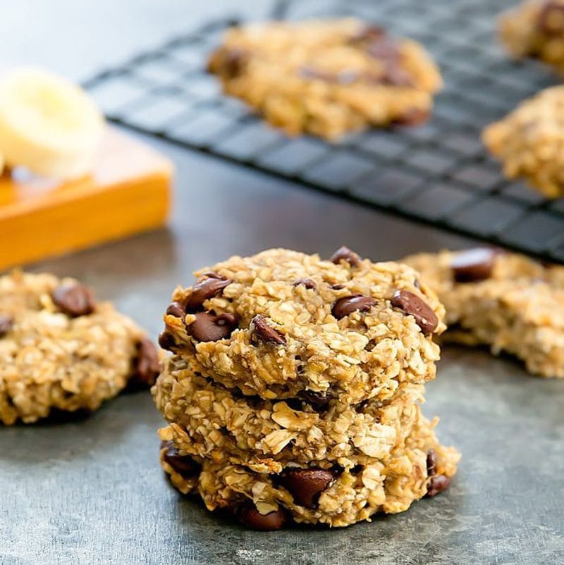 Banana Oat Cookies
