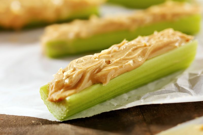 Natural Peanut Butter Celery Boats: Childhood Favorite Reimagined