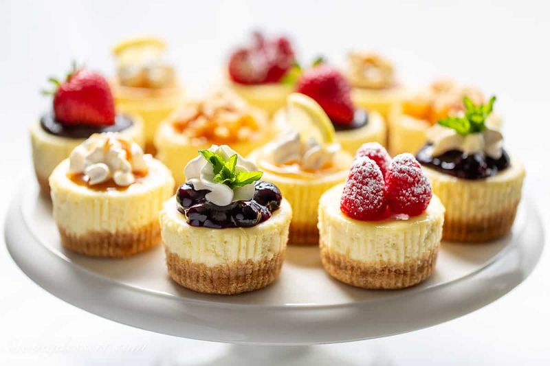 Irresistible Mini Cheesecake Bites
