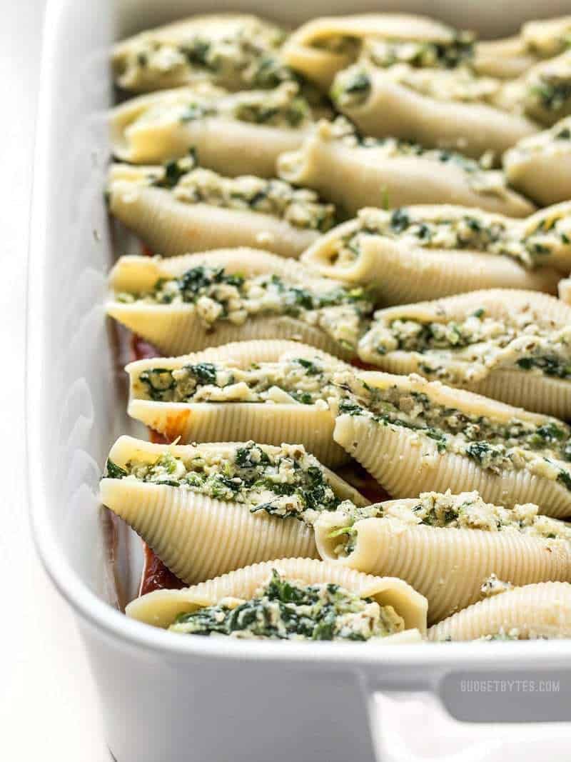 Cheesy Stuffed Shells