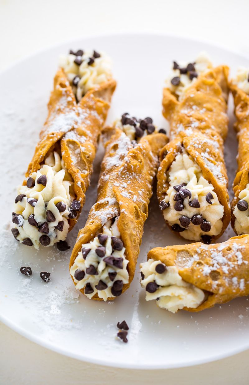Sicilian Mini Cannoli