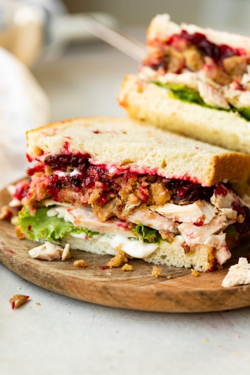 Holiday Leftovers Sandwich
