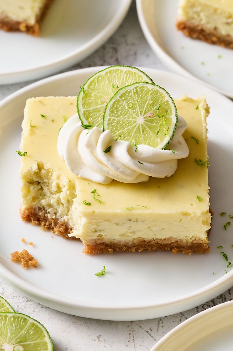 Key Lime Pie Cheesecake Bars