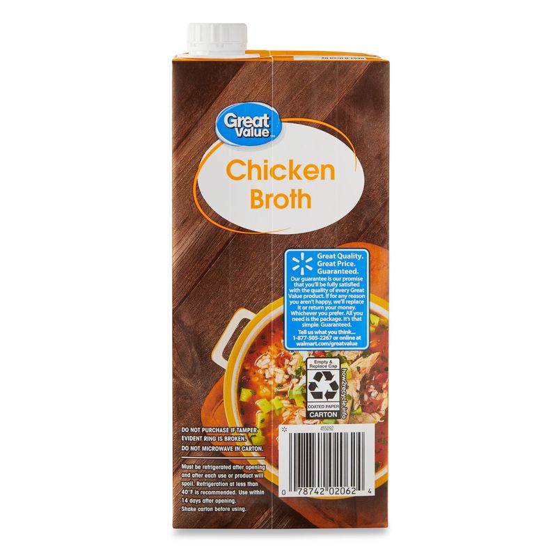 Great Value Chicken Broth