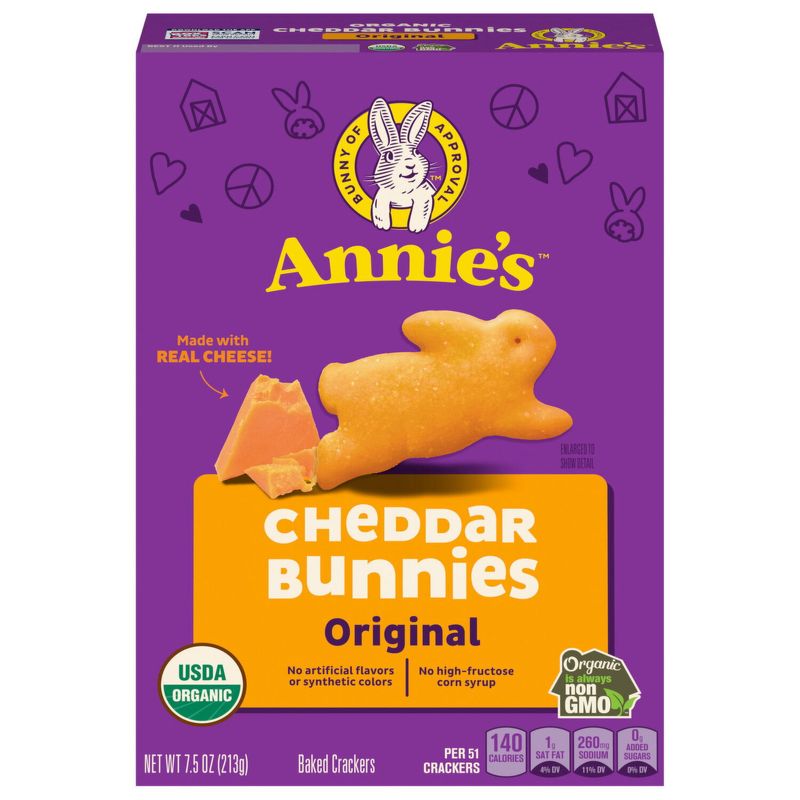 Annie’s Organic Cheddar Bunnies