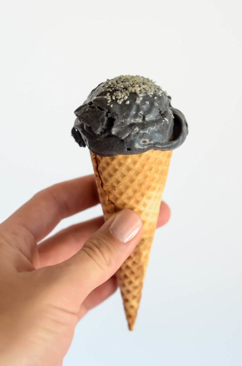 Charcoal Ice Cream