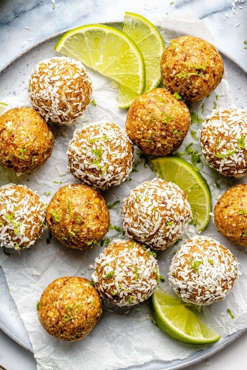 Key Lime Pie Energy Balls