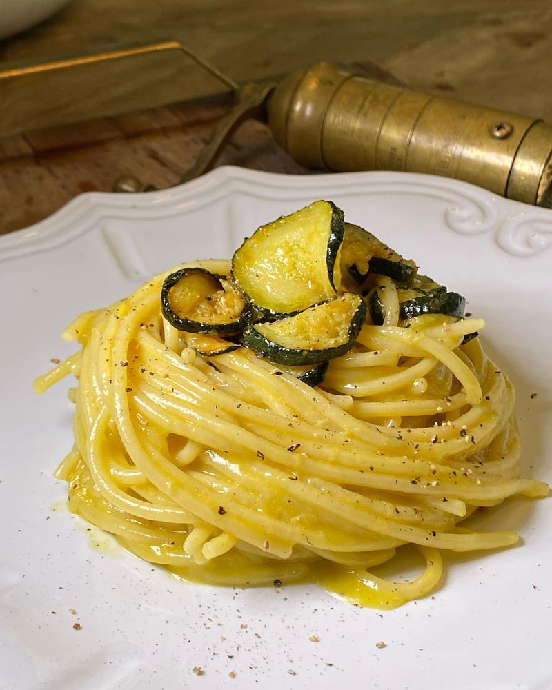 Zucchini Carbonara