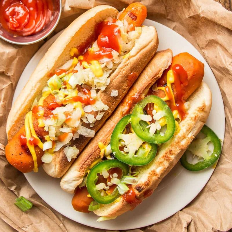 BBQ Carrot Dogs
