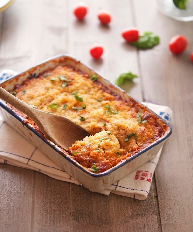 Eggplant and Tomato Gratin