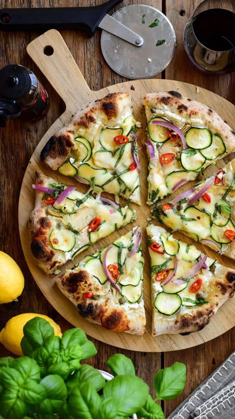 Zucchini Pizza