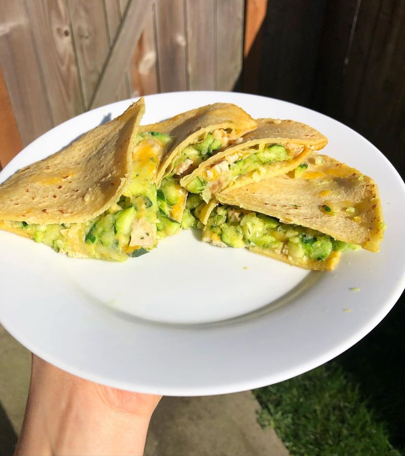 Zucchini Quesadillas