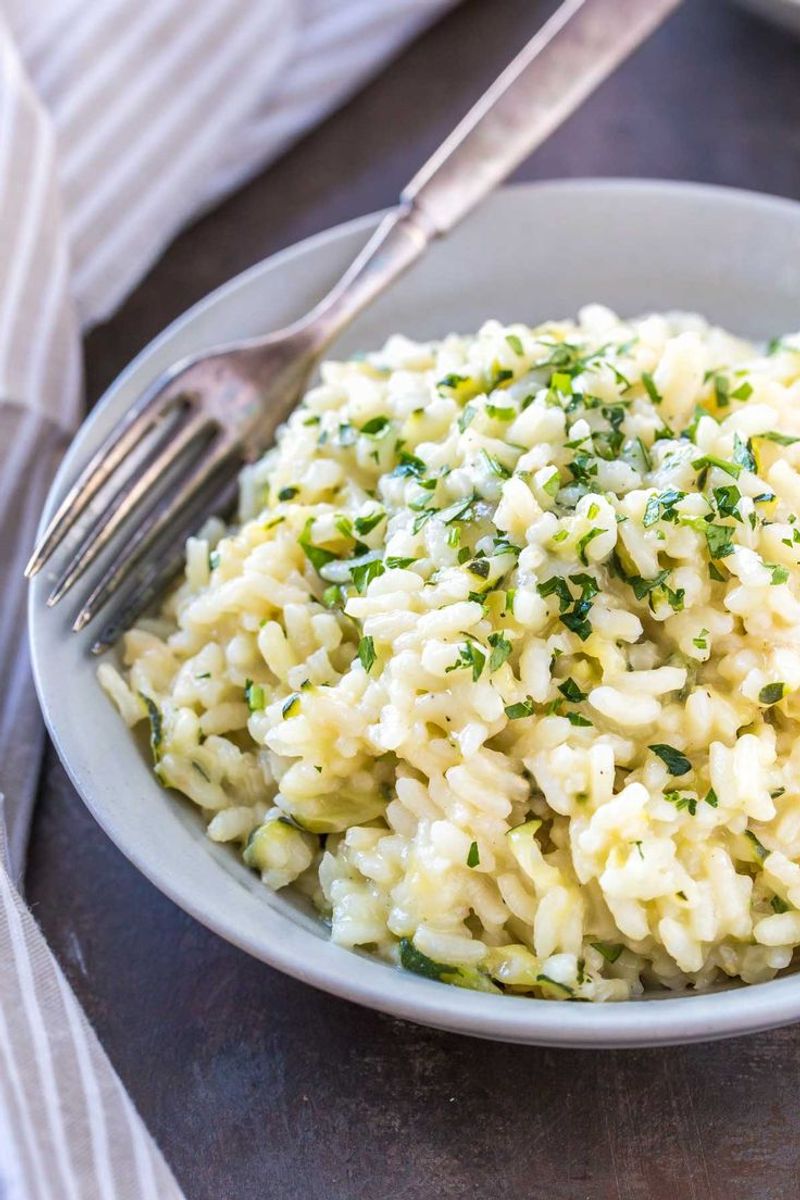 Zucchini Risotto