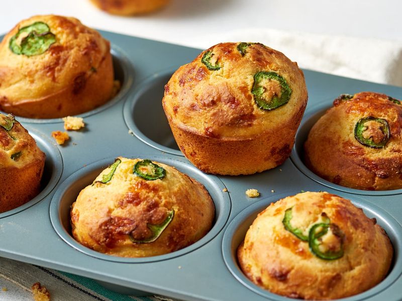 Jalapeño and Cheese Muffins