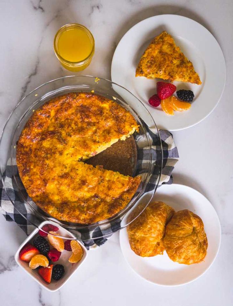 Crustless Impossible Quiche