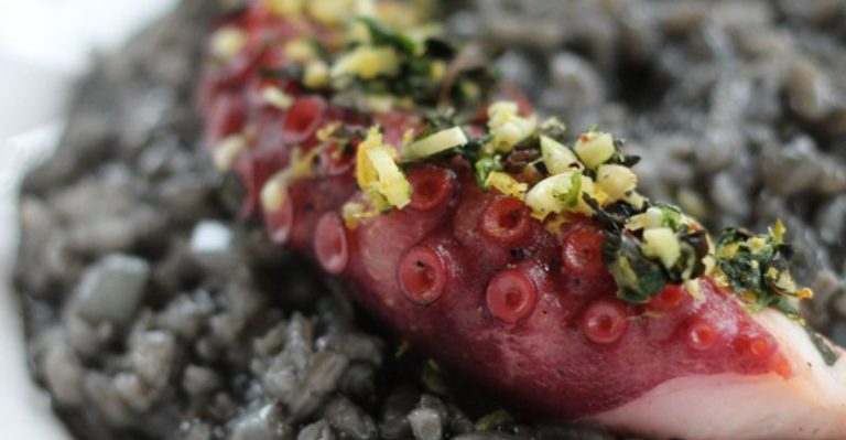 Octopus and Black Garlic Risotto: A Luxurious Journey Beneath the Waves