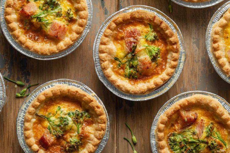 Mini Quiches from the Freezer