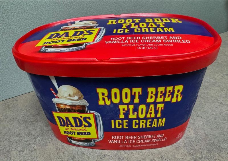 Dad’s Root Beer Float Ice Cream