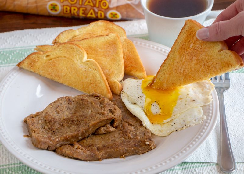 Scrapple With Eggs