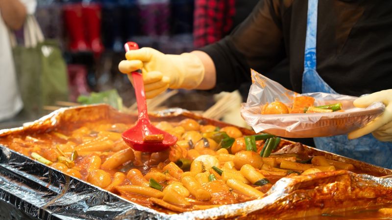 Tteokbokki in South Korea