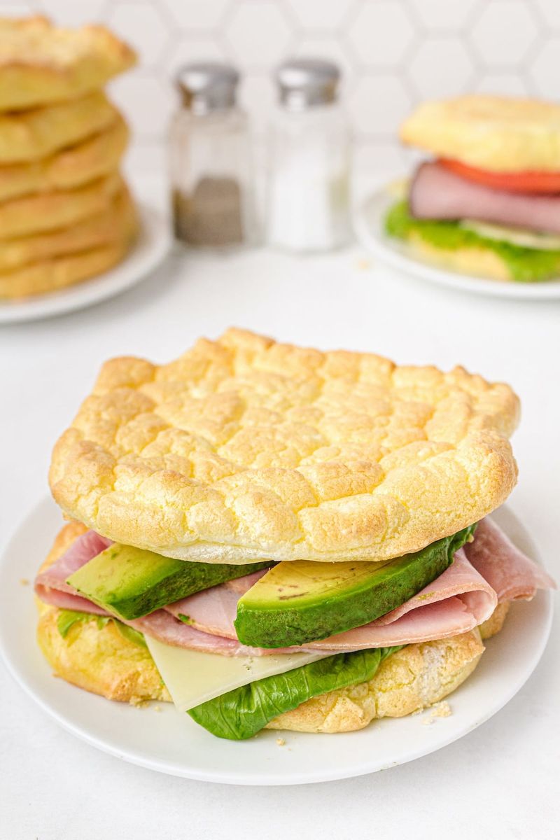 Bread → Lettuce Wraps or Cloud Bread